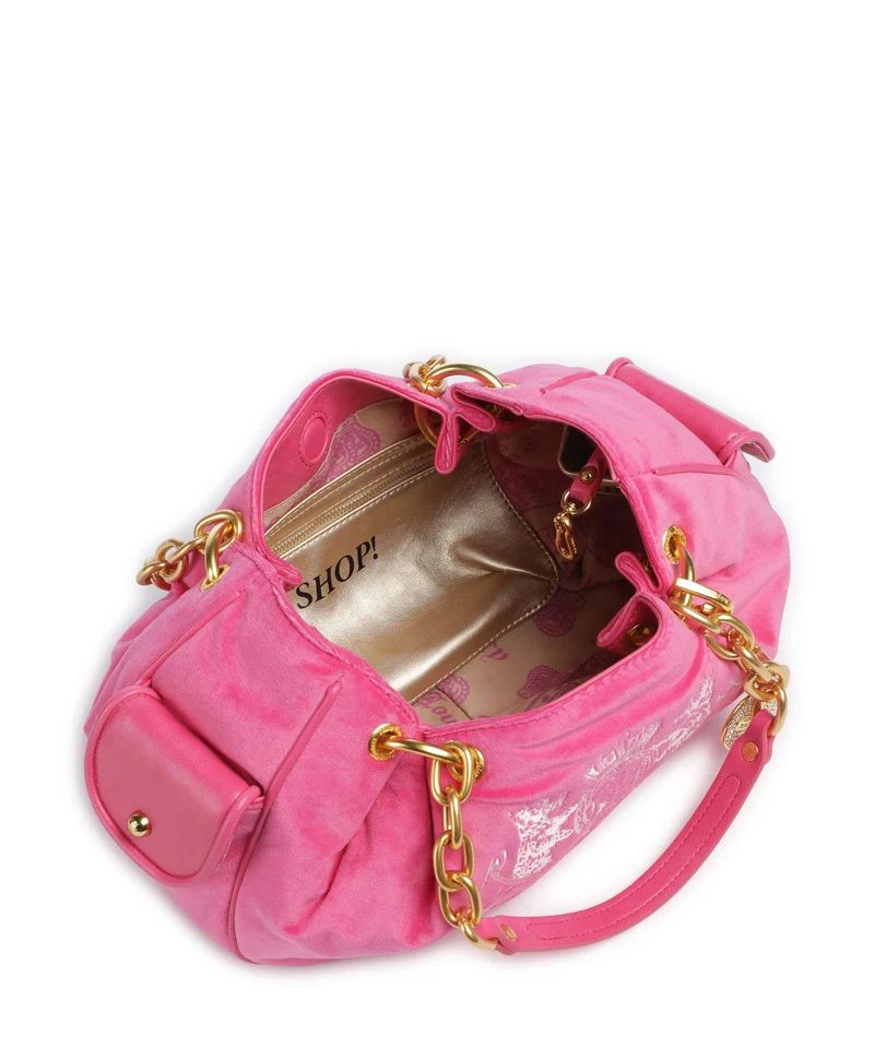 Juicy Couture Daydreamer Classic Crest M Beuteltasche pink yarrow