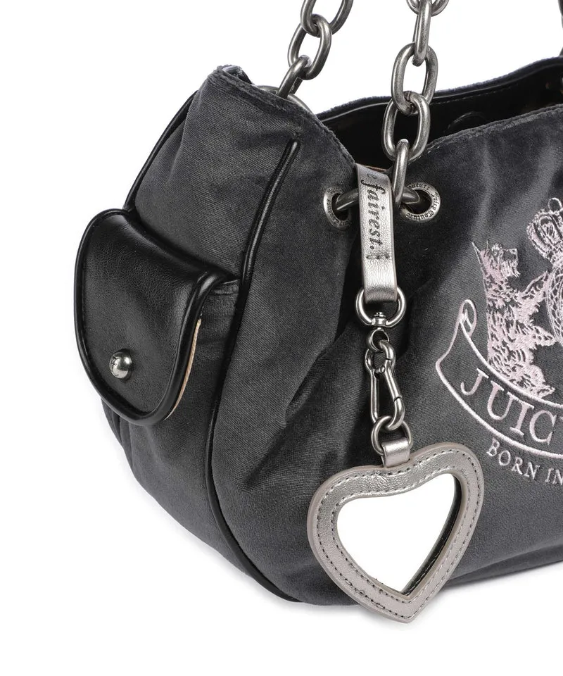 Juicy Couture Daydreamer Classic Crest M Beuteltasche grey
