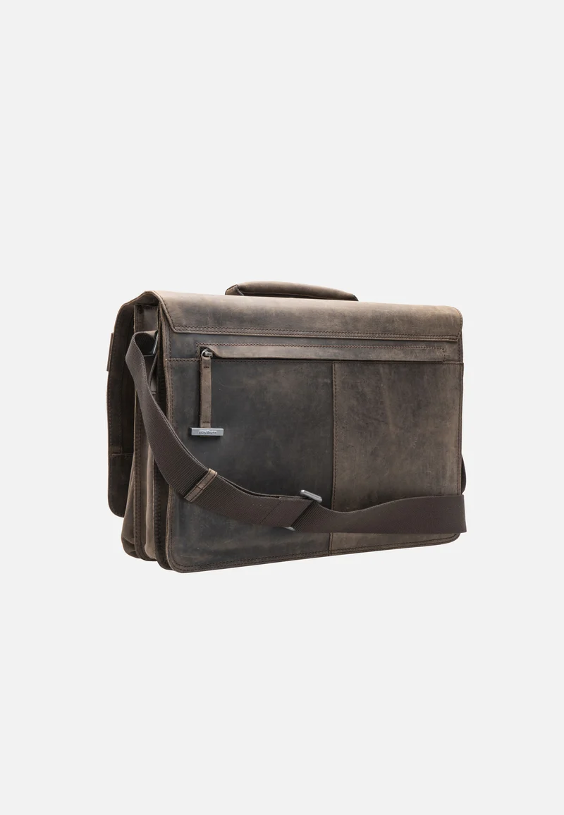 Richmond Briefbag XL Dark Brown - Aktentasche