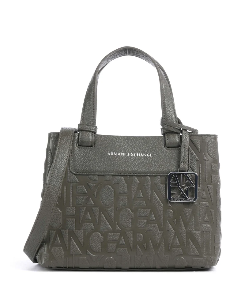 Armani Exchange Liz Monogram S Handtasche savanna