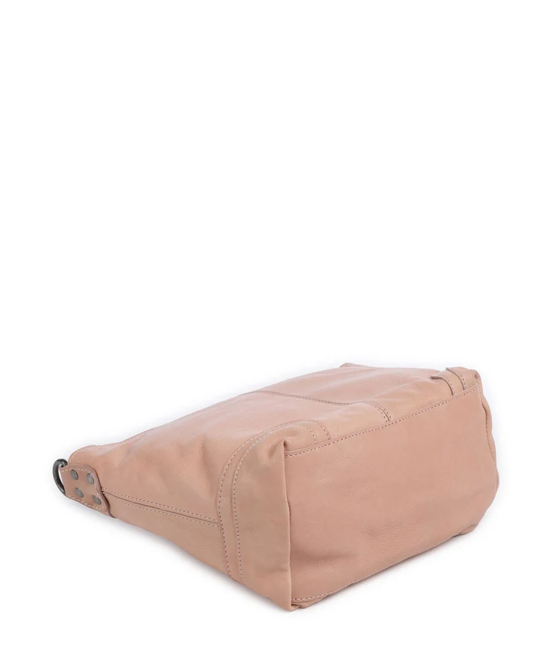 The Chesterfield Brand Washed Waxed Cow Lucy Schultertasche vintage rose