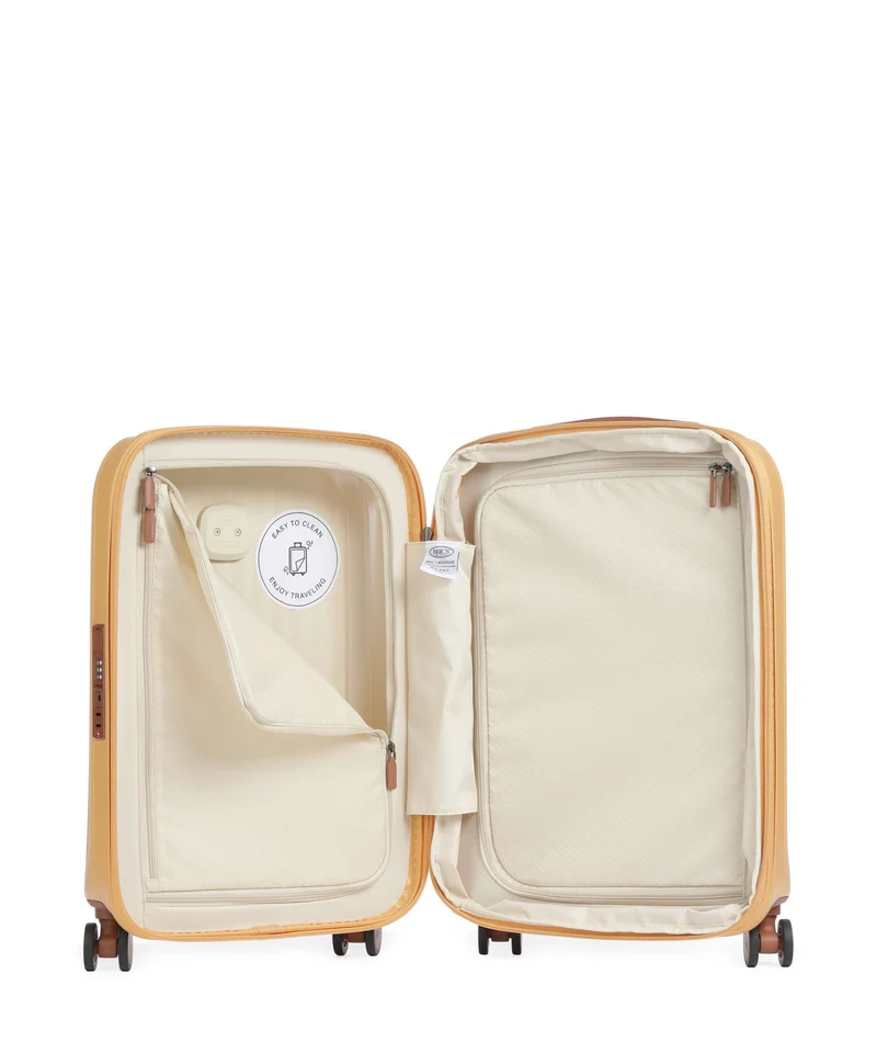 Brics Taormina 4-Rollen Trolley honey
