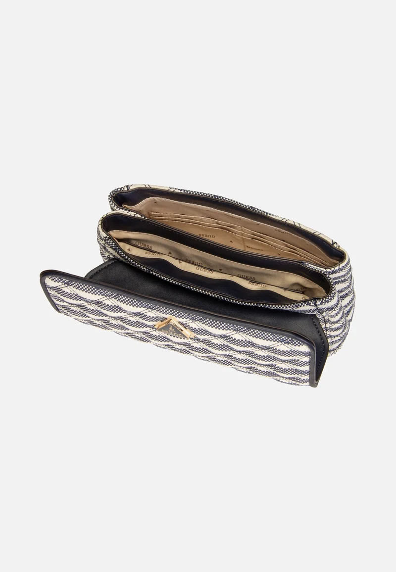 Giully II 2 Comp Conv Flap Navy Multi - Crossbody Bag