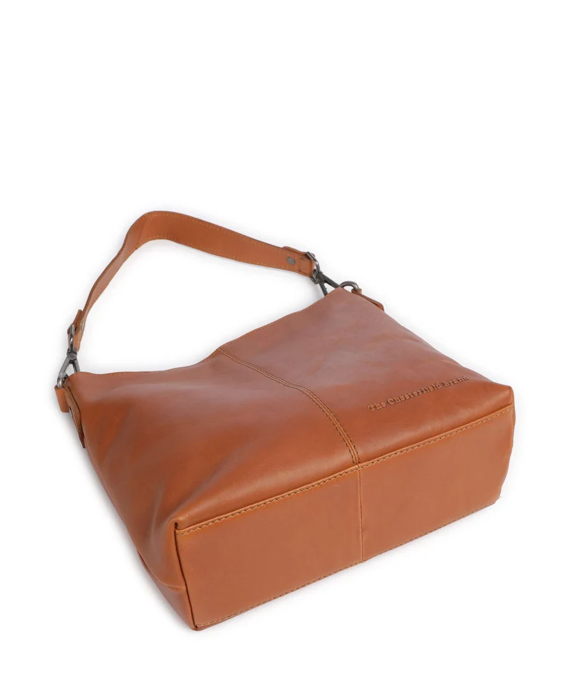 The Chesterfield Brand Wax Pull Up Cow Jen Beuteltasche cognac