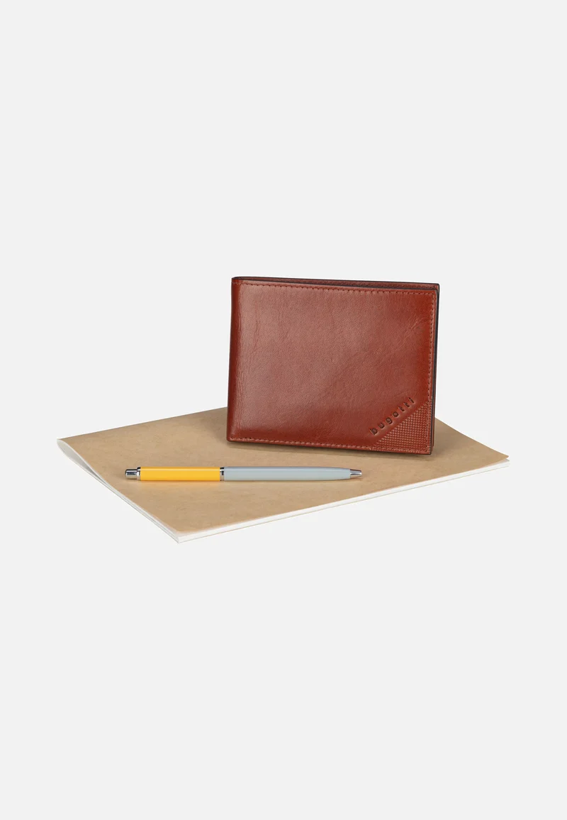 Nobile Horizontal with Flap Cognac - Portemonnaie