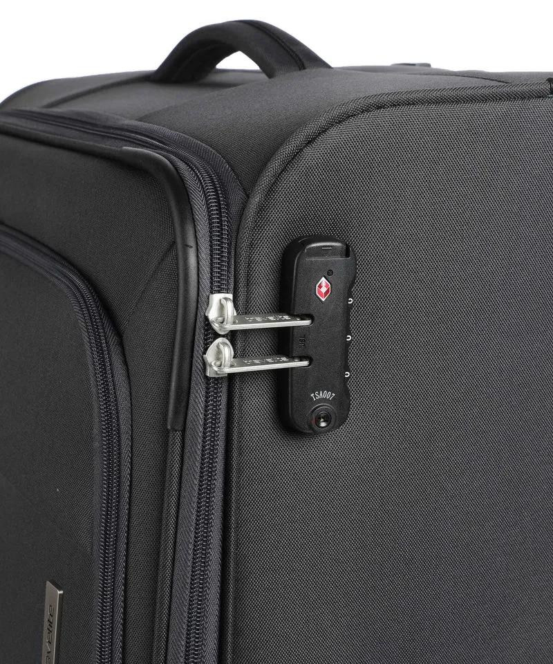 Travelite Priego 4-Rollen Trolley Set anthracite