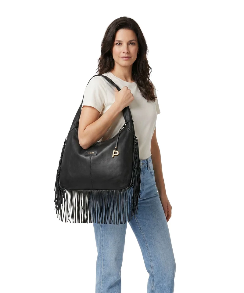 Picard Cowgirl Beuteltasche schwarz