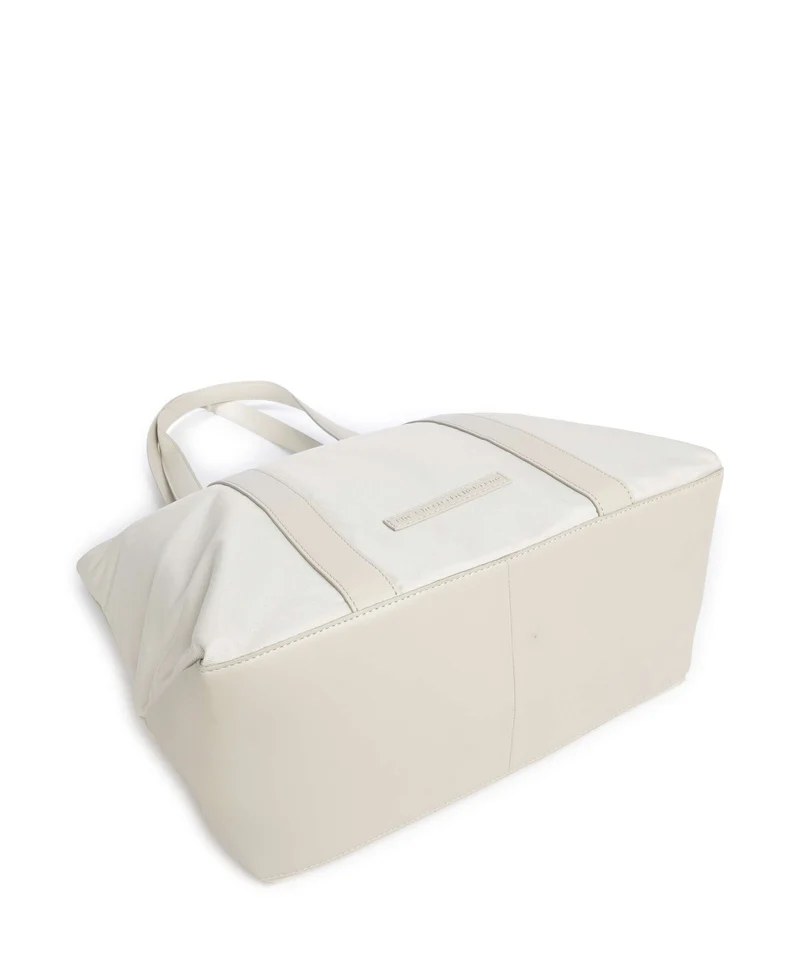 The Chesterfield Brand Nylon Wax Pull Up Otta Shopper off white