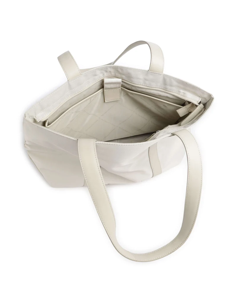 The Chesterfield Brand Nylon Wax Pull Up Otta Shopper off white