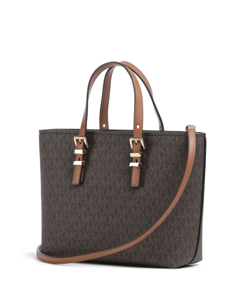 Michael Kors Quinn Small Handtasche brown/acorn