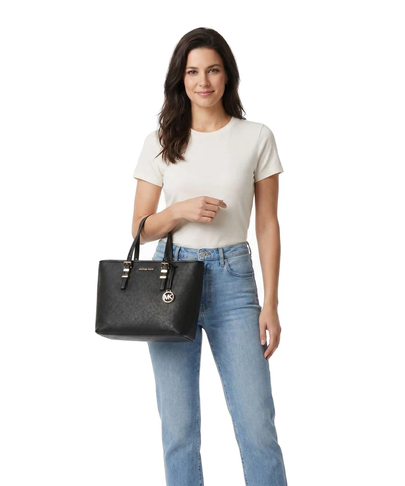 Michael Kors Quinn Small Handtasche black