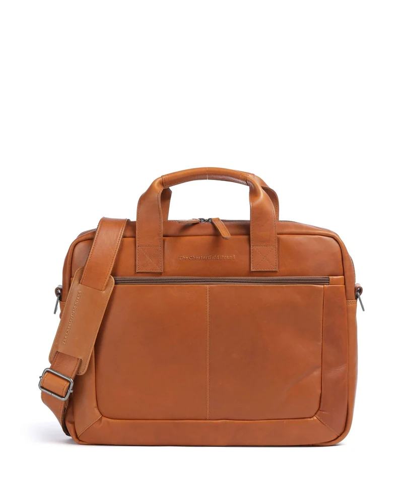The Chesterfield Brand Calvi Aktentasche cognac