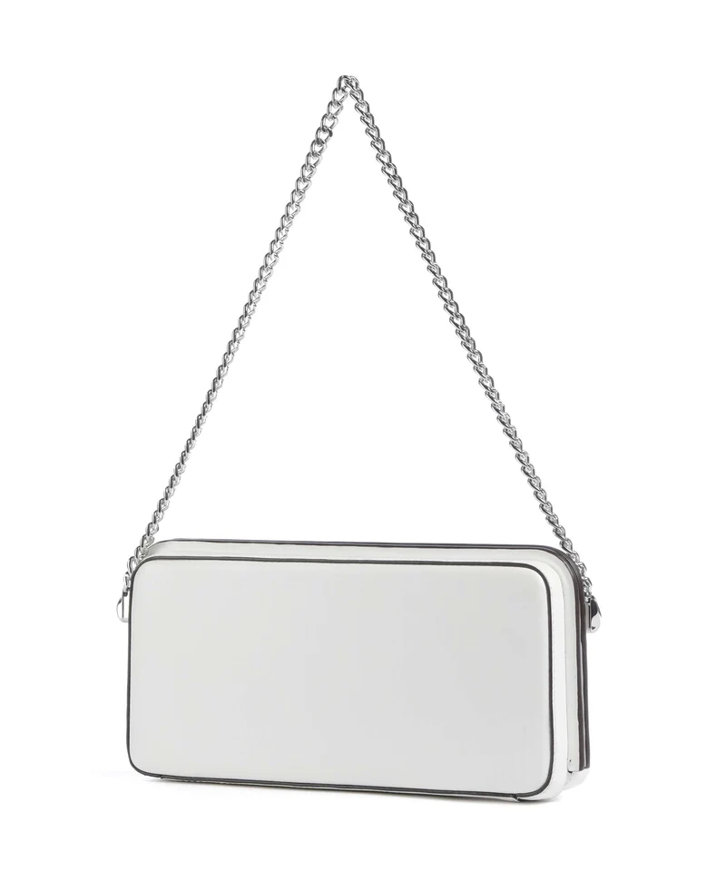 Michael Kors Goldie Schultertasche optic white