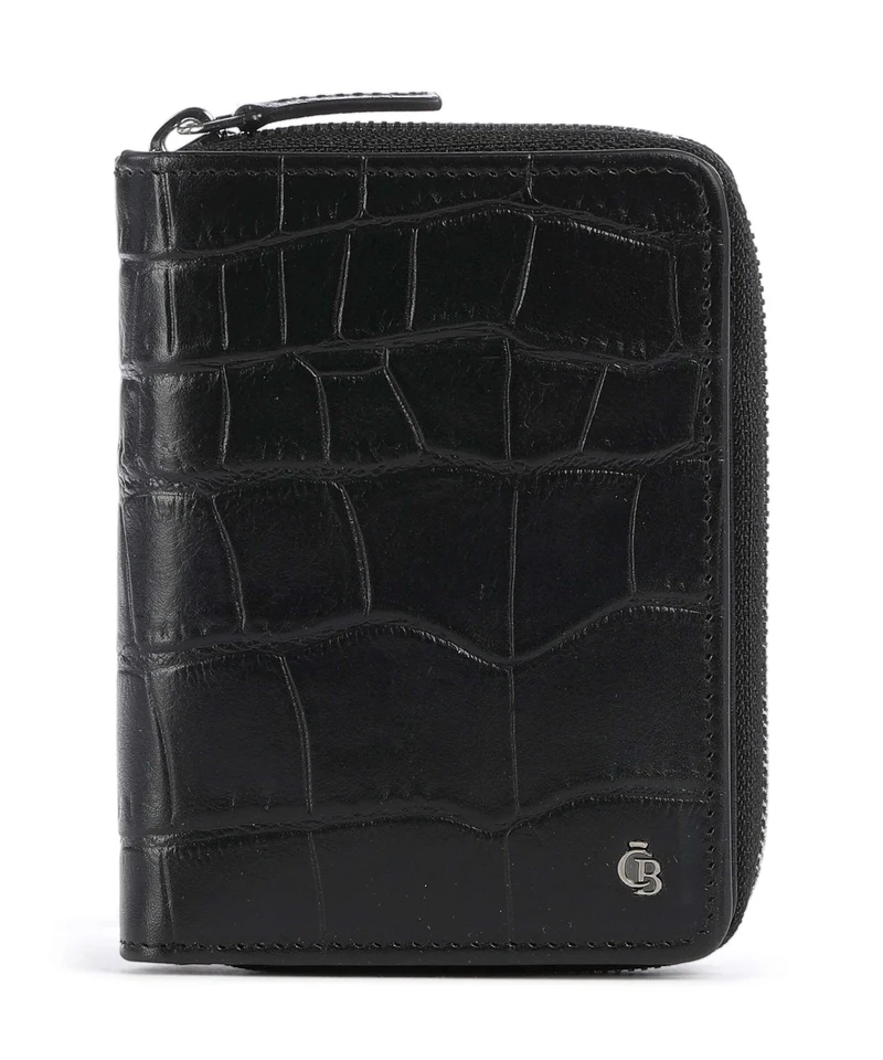 Castelijn & Beerens Croco Geldbörse black