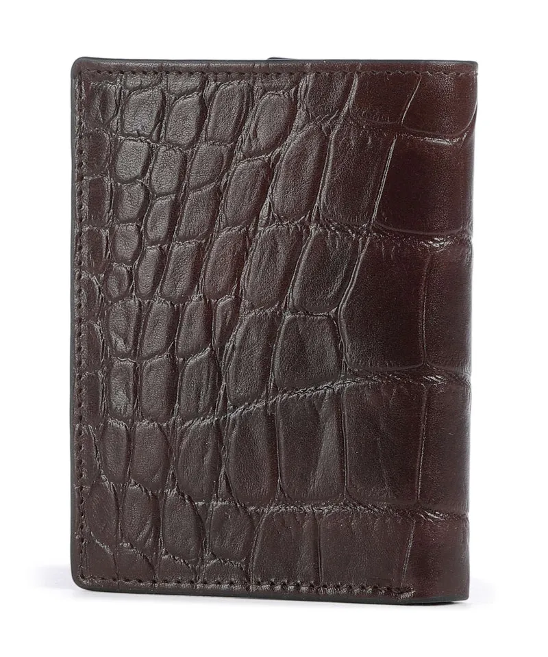 Castelijn & Beerens Croco Geldbörse mocca