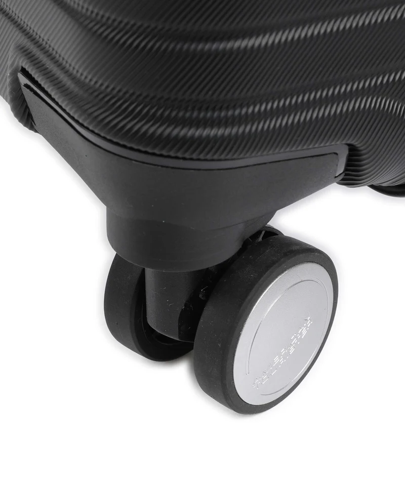 American Tourister Flashline 4-Rollen Trolley shadow black