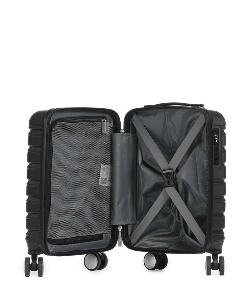 American Tourister Flashline 4-Rollen Trolley shadow black