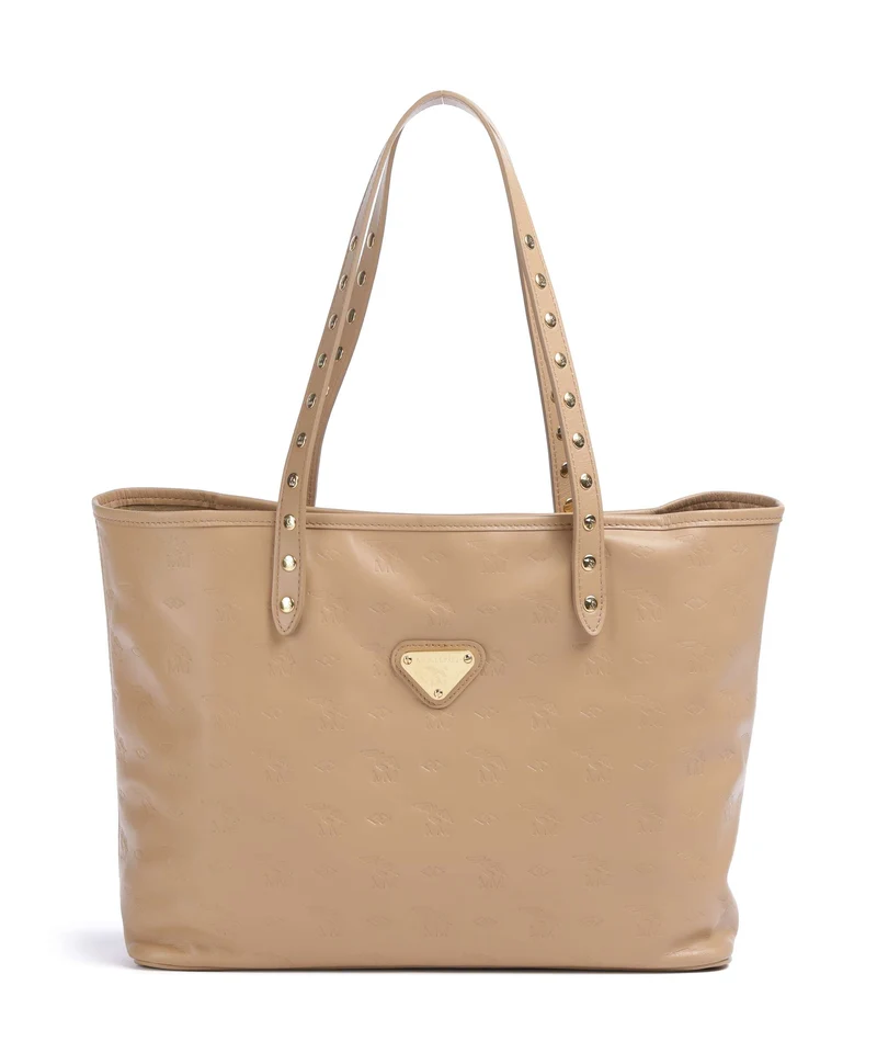 Maison Mollerus Stampato Winterthur Shopper cappuccino
