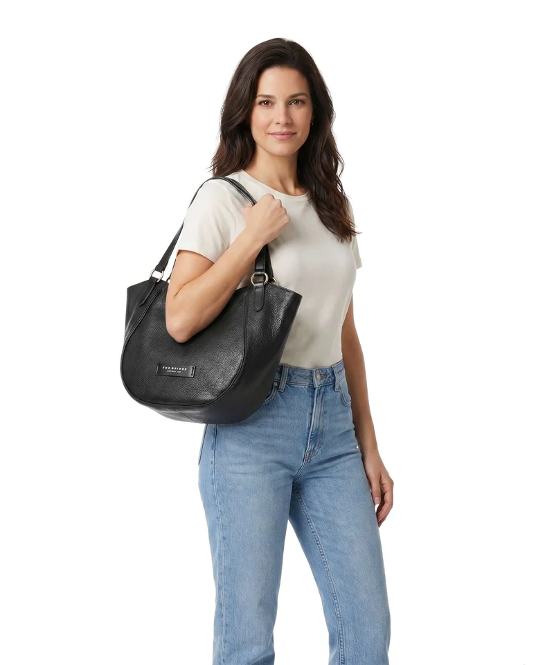 The Bridge Domitilla Shopper nero