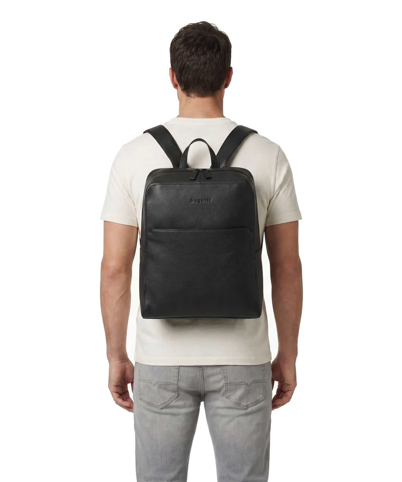 Bugatti Black Rucksack schwarz