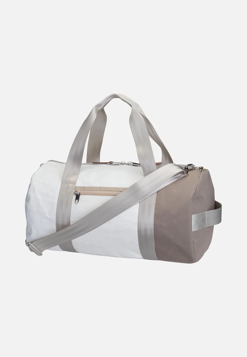 Pirat Weiß/Persenning Taupe/Grau/Bei - Dufflebag