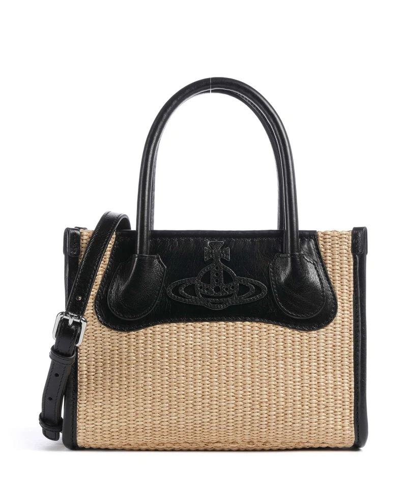 Vivienne Westwood Troy Small Handtasche natural