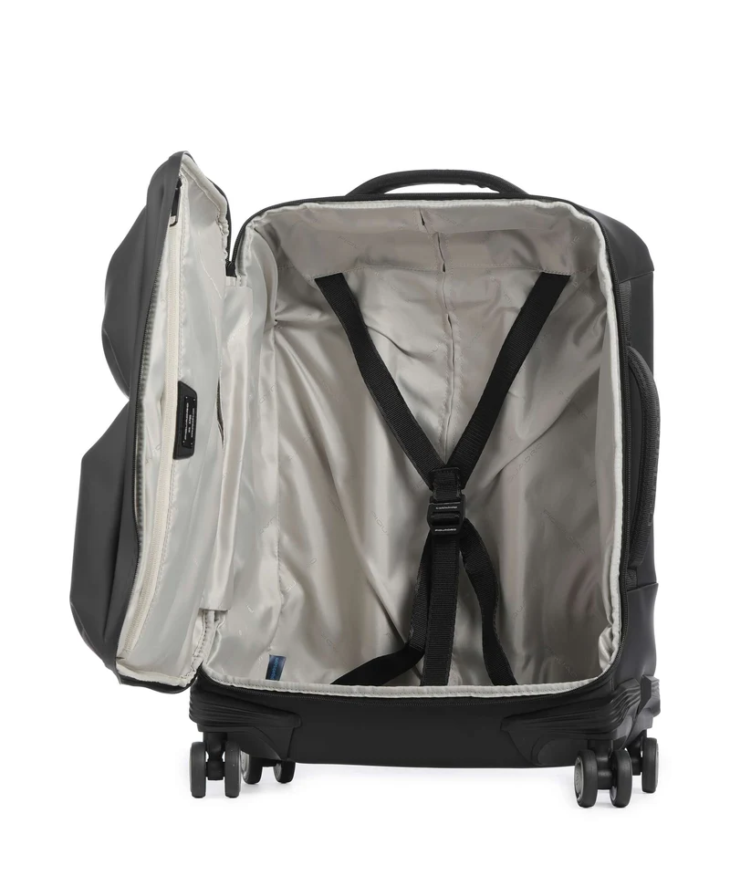 Piquadro Corner Special Ducati 4-Rollen Trolley black