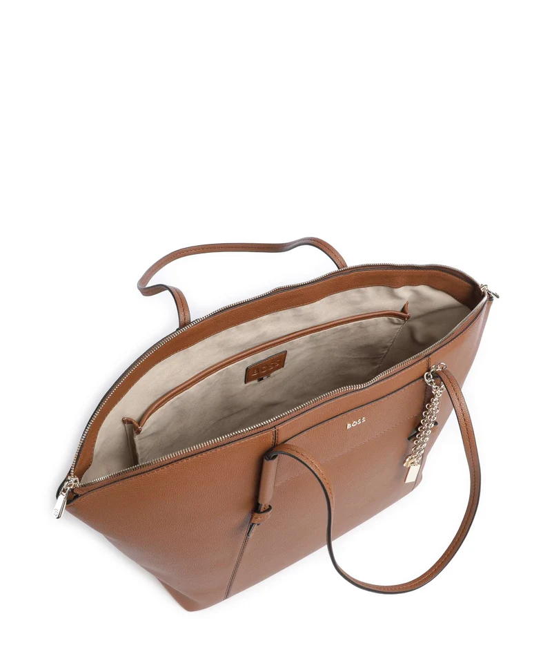 BOSS Salley Shopper medium brown