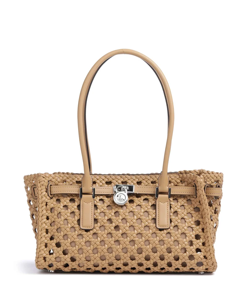 Michael Kors Hamilton Moderne Small Schultertasche peanut