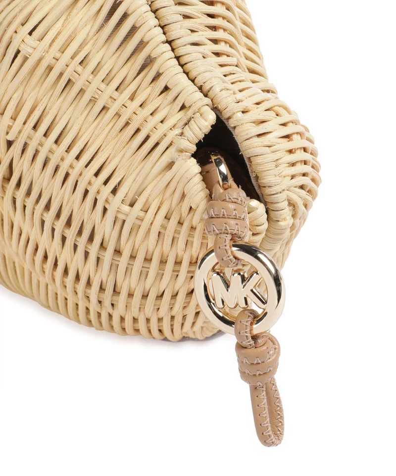 Michael Kors Shelly Clutch natural