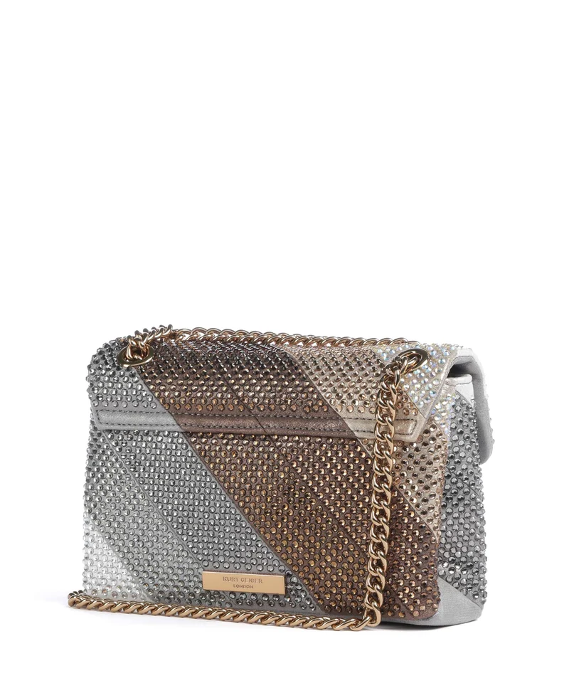 Kurt Geiger Kensington Mini Schultertasche metal combination
