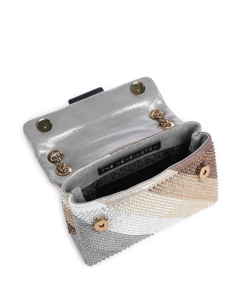 Kurt Geiger Kensington Mini Schultertasche metal combination