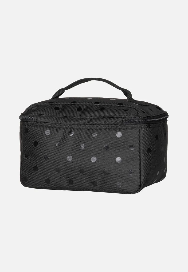 Beautycase Glossy Dots Black - Kosmetikkoffer