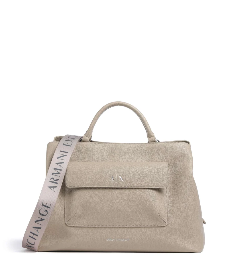Armani Exchange Nicole L Handtasche sand