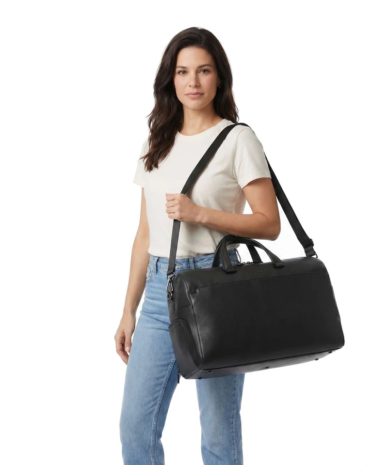 Bugatti Black Reisetasche schwarz