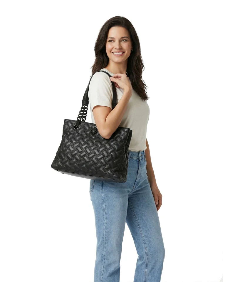 Kurt Geiger Kensington Shopper black