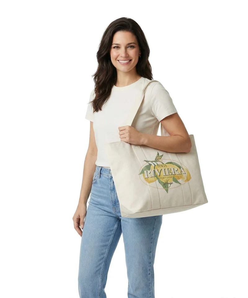 Hugo Becky Shopper open white