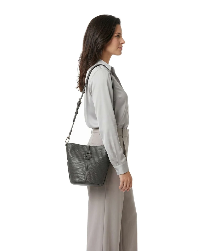 BOSS Anett Bucket Handtasche dark brown