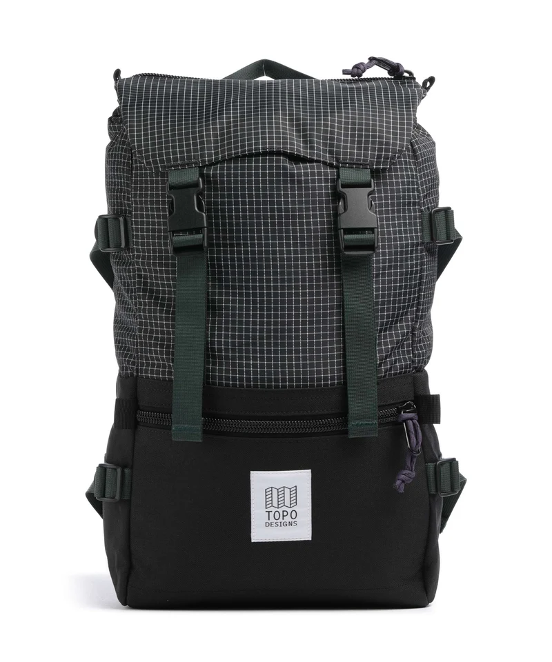 Topo Designs Rover Classic Rucksack black/grid