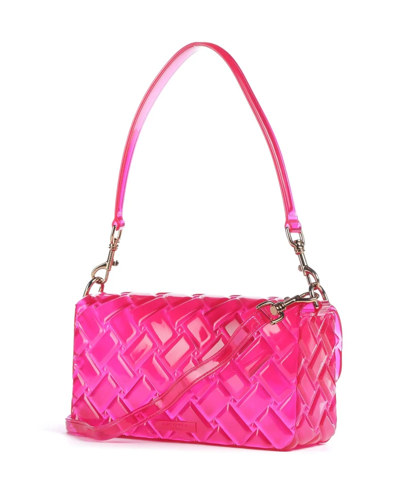 Kurt Geiger Jelly Kensington Schultertasche fuchsia
