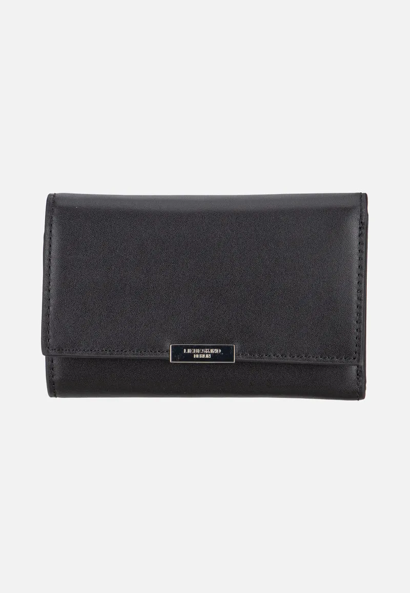 Linn New Calf Black - Portemonnaie