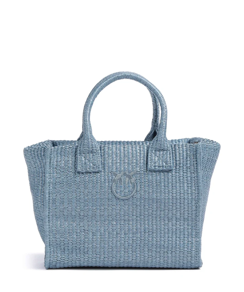 Pinko Beach Mini Handtasche light blue