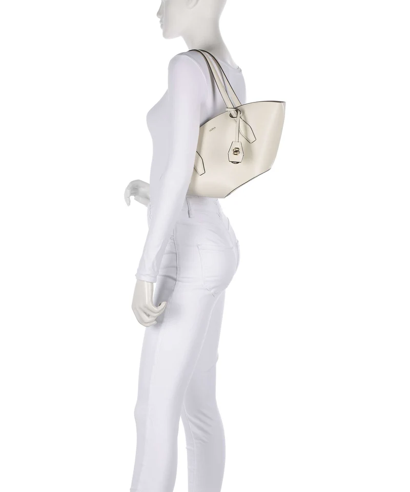 BOSS Numah Schultertasche open white