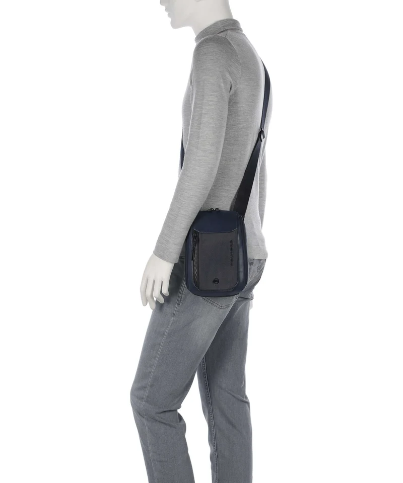 Piquadro Lyss Umhängetasche blue