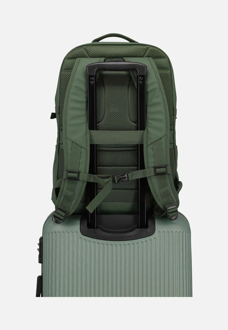 Basics Rollup Daypack Oliv - Rucksack