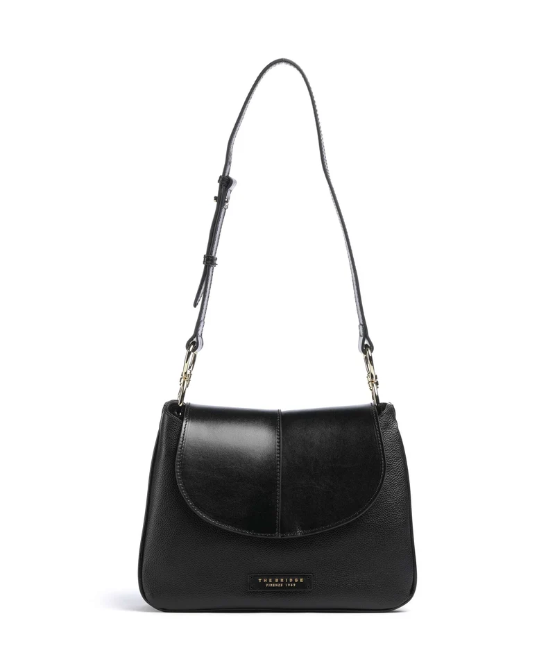 The Bridge Elisabetta Schultertasche nero