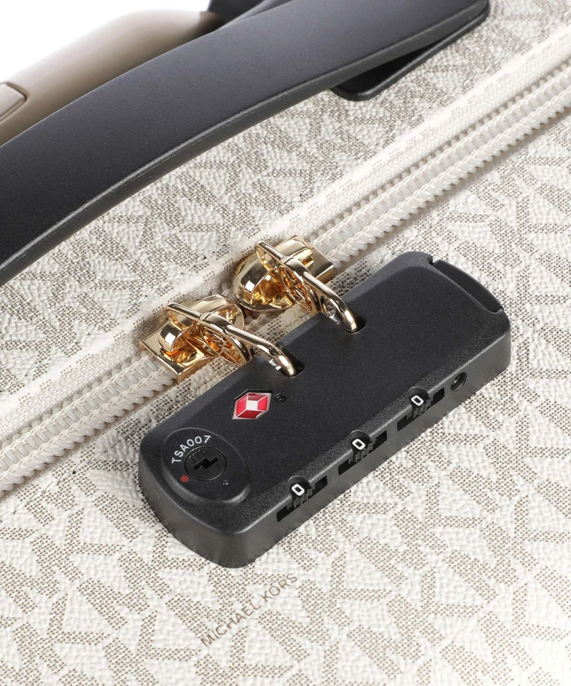 Michael Kors Travel 4-Rollen Trolley vanilla/acrn