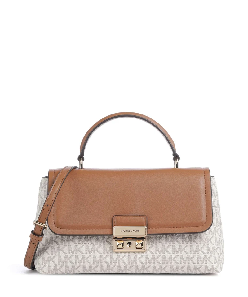 Michael Kors Tribeca Medium Handtasche vanilla/acrn
