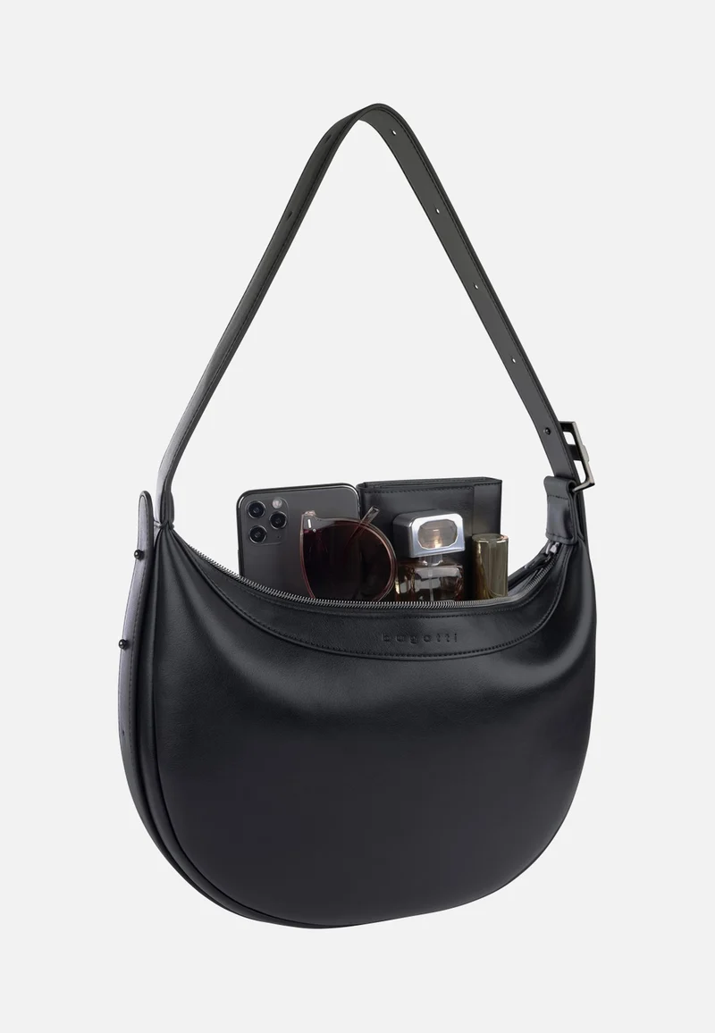 Amelie Shoulder Bag M Black - Umhängetasche