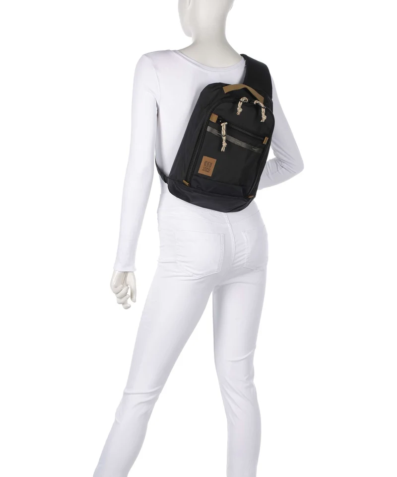 Topo Designs Mountain Slingbag forest/bone white